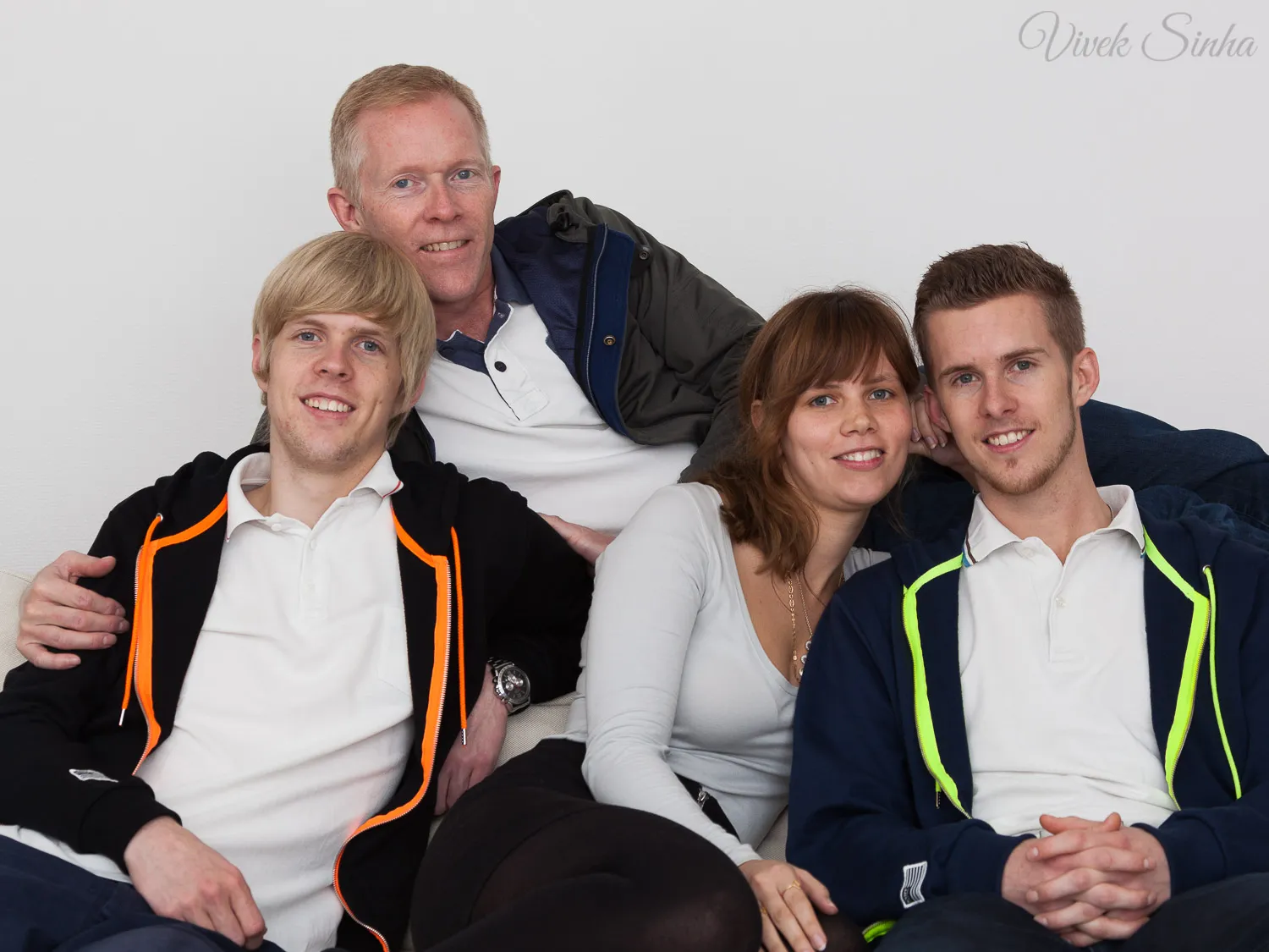 Portrait of a happy family